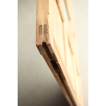 プレスと緑色ガラスの建具 2枚1組　GD0115Y 