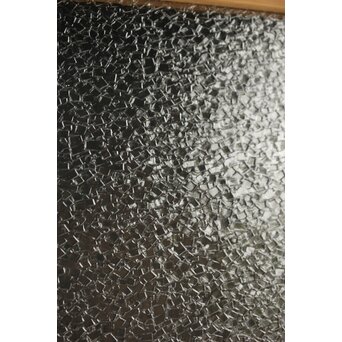 プレスと緑色ガラスの建具 2枚1組　GD0115Y 