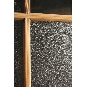 プレスと緑色ガラスの建具 2枚1組　GD0115Y 