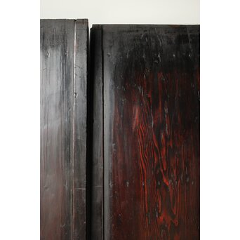 時代飴色板戸 4枚1組　B1020Y 