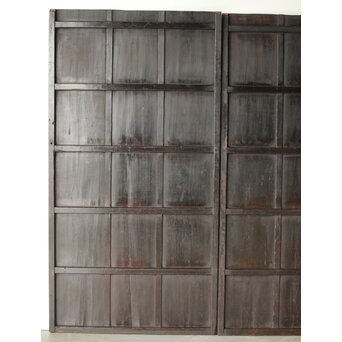 時代飴色板戸 4枚1組　B1020Y 