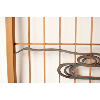 彩色書院 小野道風 柳に蛙 2枚1組　R0221 