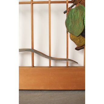 彩色書院 小野道風 柳に蛙 2枚1組　R0221 