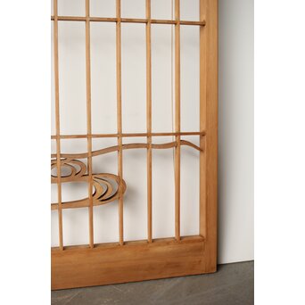 彩色書院 小野道風 柳に蛙 2枚1組　R0221 