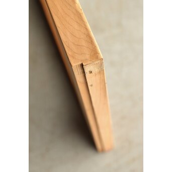 梅に鶯 ガラス書院戸 2枚1組　R0222 