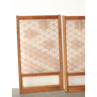 多種組子書院建具 2枚1組　R0224 