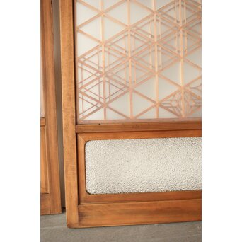 多種組子書院建具 2枚1組　R0224 