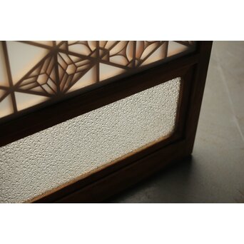 多種組子書院建具 2枚1組　R0224 