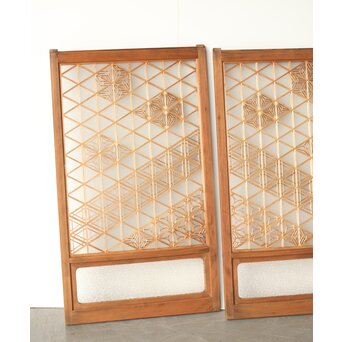 多種組子書院建具 2枚1組　R0224 