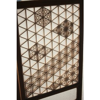 多種組子書院建具 2枚1組　R0224 