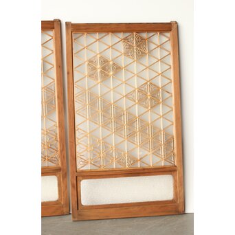 多種組子書院建具 2枚1組　R0224 