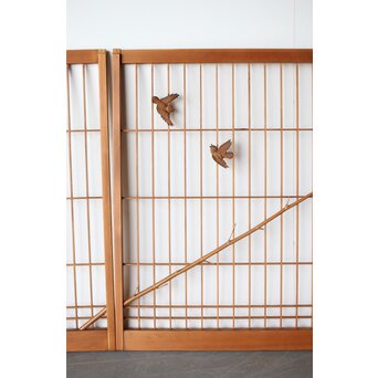 本竹仕様 竹雀 書院戸 2枚1組　R0226 