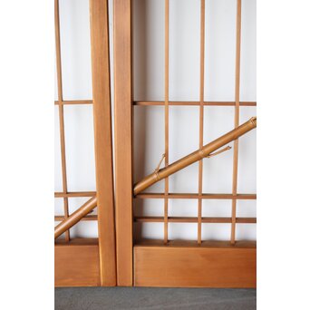 本竹仕様 竹雀 書院戸 2枚1組　R0226 