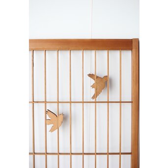 本竹仕様 竹雀 書院戸 2枚1組　R0226 