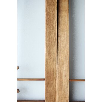 松葉組子 堅木プレスガラス戸 2枚1組　GD0117 