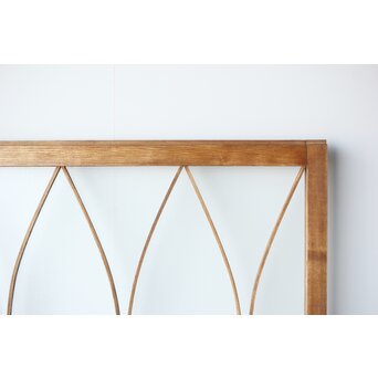 松葉組子 堅木プレスガラス戸 2枚1組　GD0117 