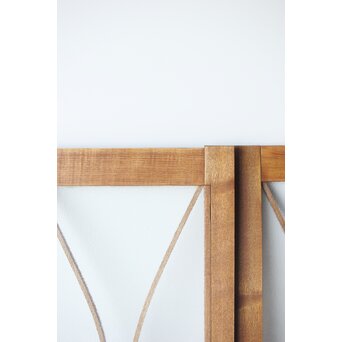 松葉組子 堅木プレスガラス戸 2枚1組　GD0117 