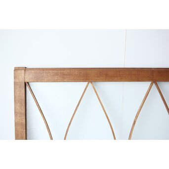 松葉組子 堅木プレスガラス戸 2枚1組　GD0117 