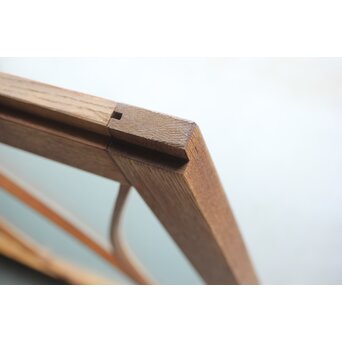 松葉組子 堅木プレスガラス戸 2枚1組　GD0117 