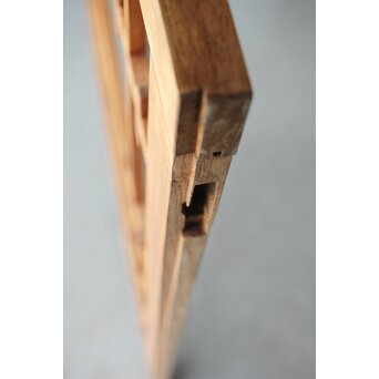 松葉組子 堅木プレスガラス戸 2枚1組　GD0117 