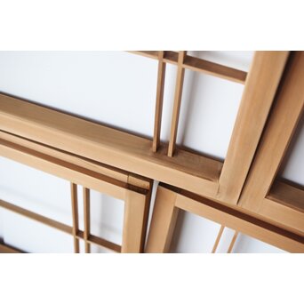 曲木組子天袋小引戸M 4枚1組　R0227 