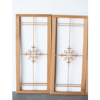 曲木組子天袋小引戸M 4枚1組　R0227 