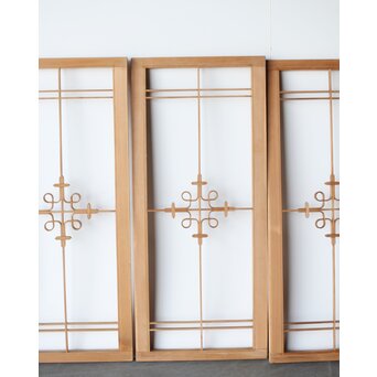 曲木組子天袋小引戸M 4枚1組　R0227 