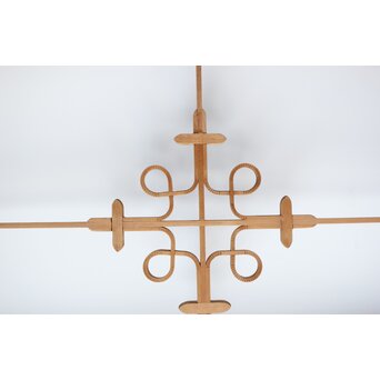 曲木組子天袋小引戸M 4枚1組　R0227 