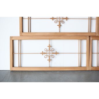 曲木組子天袋小引戸M 4枚1組　R0227 