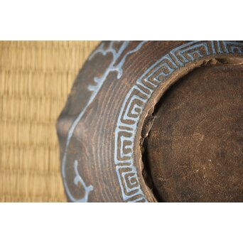 古安東焼 平皿/碗皿　P349 