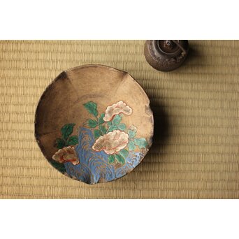 古安東焼 平皿/碗皿　P349