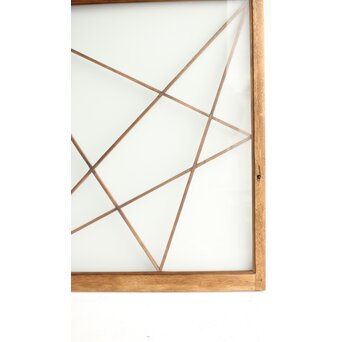 幾何学的 ガラス引戸 2枚1組　GD0118 