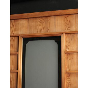 木爪ガラスの横桟まいら風建具　GD0119 