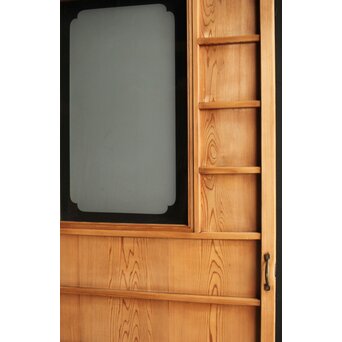 木爪ガラスの横桟まいら風建具　GD0119 