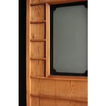 木爪ガラスの横桟まいら風建具　GD0119 