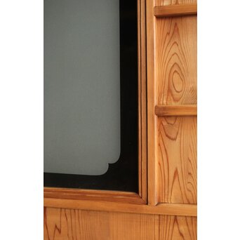 木爪ガラスの横桟まいら風建具　GD0119 