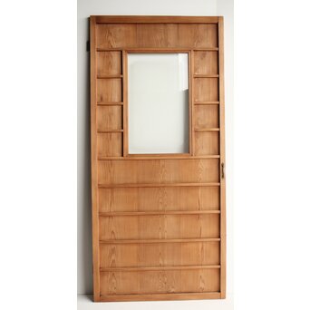 木爪ガラスの横桟まいら風建具　GD0119 