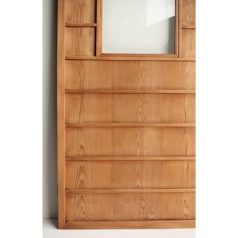 木爪ガラスの横桟まいら風建具　GD0119 