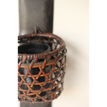 小さな掛花籠 竹籠　U299 