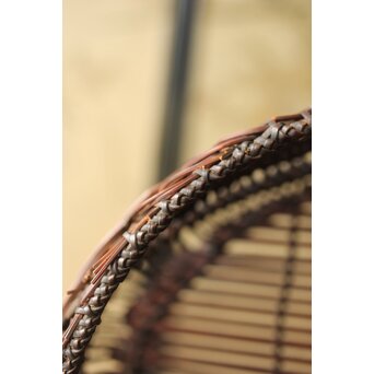 山本竹龍斎/笙園 唐物写果物篭 竹籠　U300 