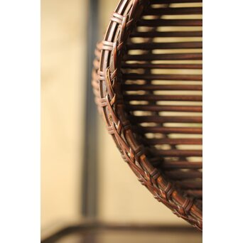 山本竹龍斎/笙園 唐物写果物篭 竹籠　U300 