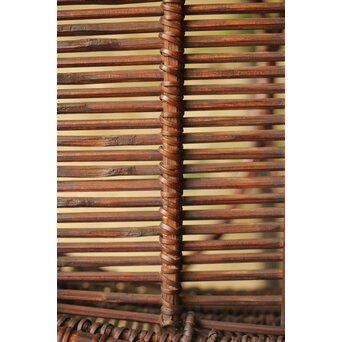 山本竹龍斎/笙園 唐物写果物篭 竹籠　U300 