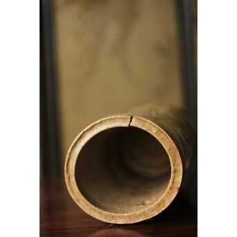 黄瀬戸 竹筒花生　P350 