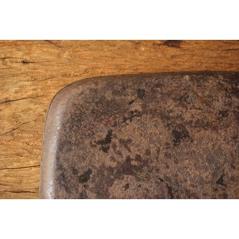 鉄地 七宝象嵌四方盆　M326 