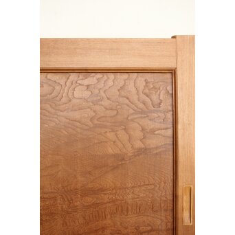 玉杢のプライウッド建具 2枚1組　B1021 