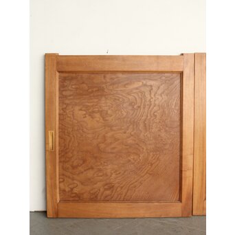 玉杢のプライウッド建具 2枚1組　B1021 