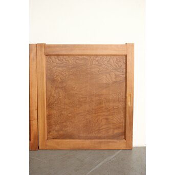 玉杢のプライウッド建具 2枚1組　B1021 