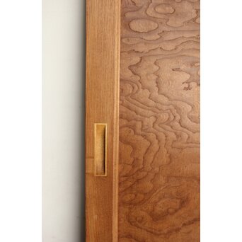 玉杢のプライウッド建具 2枚1組　B1021 