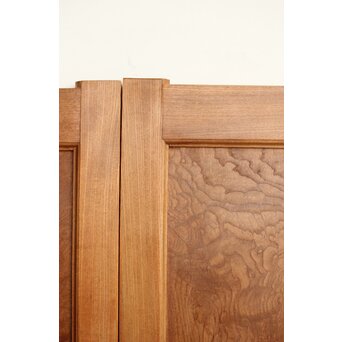 玉杢のプライウッド建具 2枚1組　B1021 