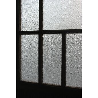 多種ガラス 細分割 緑黄色ガラス建具 2枚1組　GD0121Y 